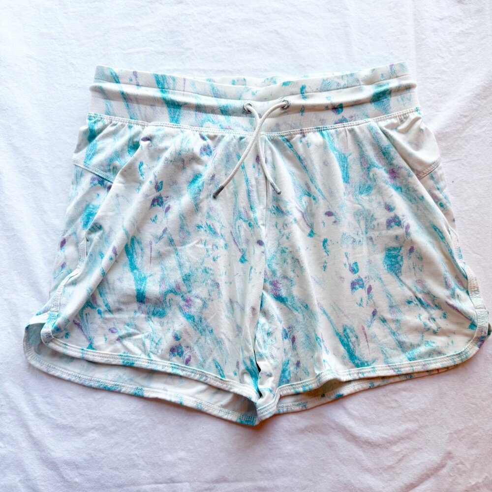All In Motion Girls Lightweight Drawstring Athletic Shorts Tie-Dye size XL (14/1